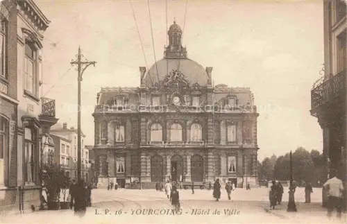 AK / Ansichtskarte TOURCOING LILLE 59 Nord Hotel de Ville
