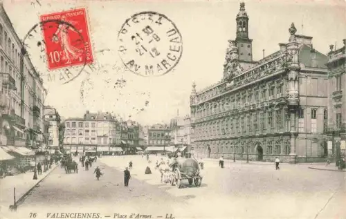 AK / Ansichtskarte VALENCIENNES 59 Nord Place d Armes