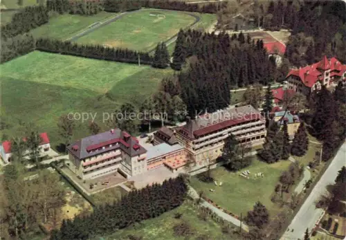 AK / Ansichtskarte BAD WoeRISHOFEN Kurhotel Sonnenhof und Parkhotel Fliegeraufnahme