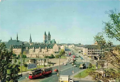 AK / Ansichtskarte STRAssENBAHN Tramway-- Blick auf Kassel  