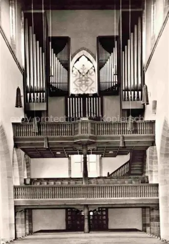 AK / Ansichtskarte Orgel Kirchenorgel Organ Orgue St Andreaskirche Weissenburg Bay 