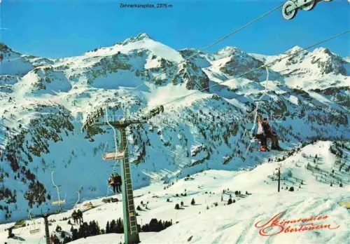 AK / Ansichtskarte Sessellift Chairlift Telesiege Sonne Firn Obertauen Teufelshoerner 