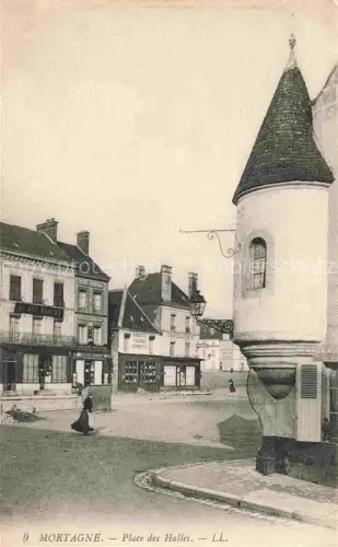 AK / Ansichtskarte Mortagne-au-Perche 61 Orne Place des Halles