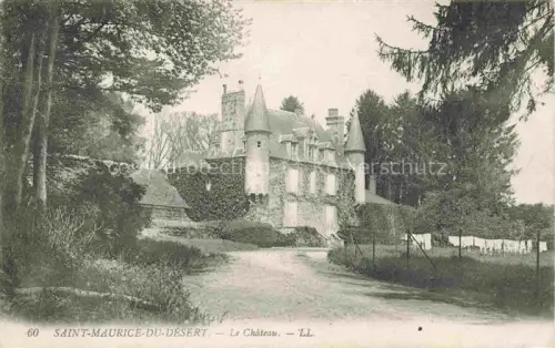 AK / Ansichtskarte Saint-Maurice-du-Desert Alencon 61 Orne Le Chateau