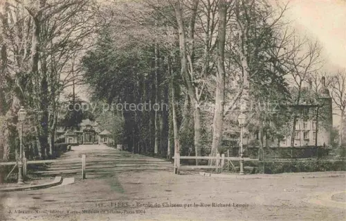 AK / Ansichtskarte Flers -de-l-Orne Argentan 61 Orne Chateau la Rue Richard Lenoir