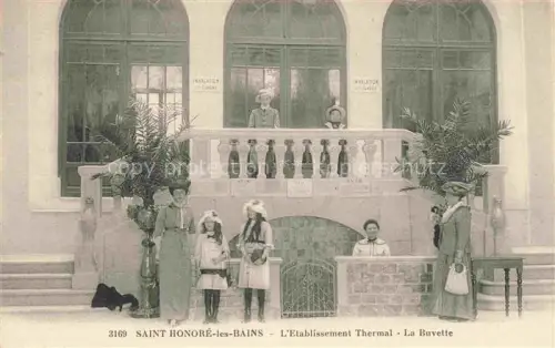 AK / Ansichtskarte Saint-Honore-les-Bains L Etablissement Thermal La Buvette