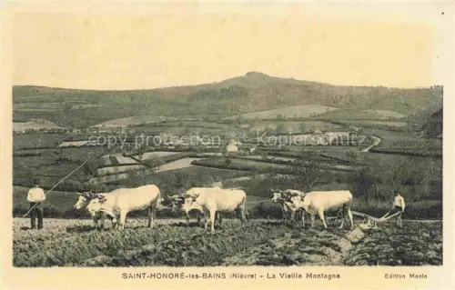 AK / Ansichtskarte Saint-Honore-les-Bains La Vieille Montagne Landwirtschaft