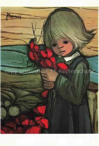 AK / Ansichtskarte Moerman Jaklien Kuenstlerkarte Maedchen 