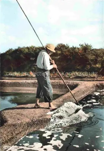 AK / Ansichtskarte Salzgewinnung Salt Production Sel Sale Sal-- Cote d'Amour Loire Atlantique 
