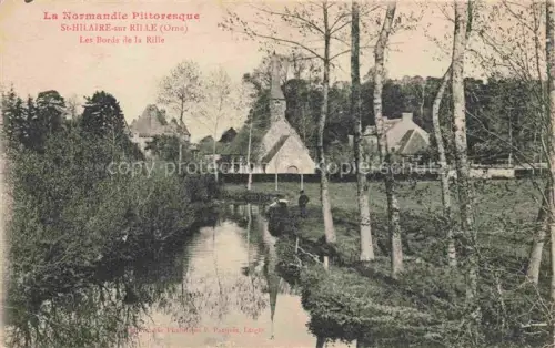 AK / Ansichtskarte St-Hilaire-sur-Rille St-Hilaire-sur-Risle Mortagne-au-Perche 61 Orne Les Bords de la Eille