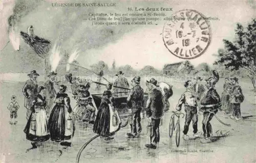 AK / Ansichtskarte St-Saulge NEVERS 58 Nievre Les deux feux