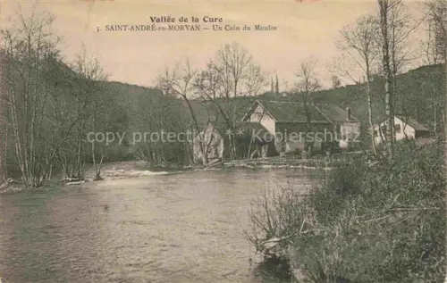AK / Ansichtskarte Saint-Andre-en-Morvan Un Coin du Moulin Vallee de la Cure