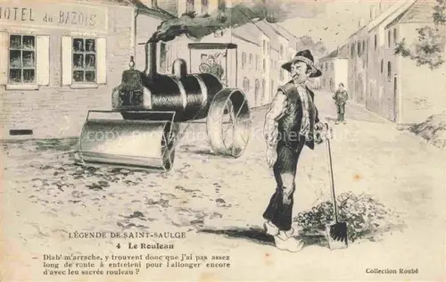 AK / Ansichtskarte Saint-Saulge NEVERS 58 Nievre Le Rouleau