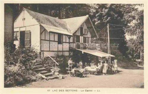 AK / Ansichtskarte Lac des Settons Montsauche-les-Settons Chateau-Chinon 58 Nievre Le Chalet