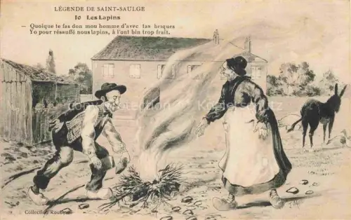 AK / Ansichtskarte St-Saulge NEVERS 58 Nievre Les lapins