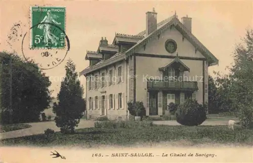 AK / Ansichtskarte Saint-Saulge NEVERS 58 Nievre Le Chalet de Savigny