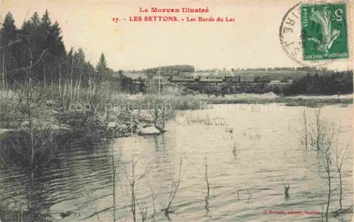 AK / Ansichtskarte Les Settons Montsauche-les-Settons Chateau-Chinon 58 Nievre Les Bords du Lac