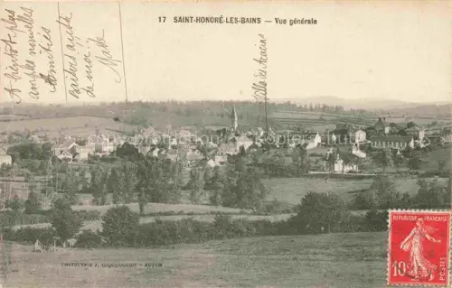AK / Ansichtskarte Saint-Honore-les-Bains Vue generale