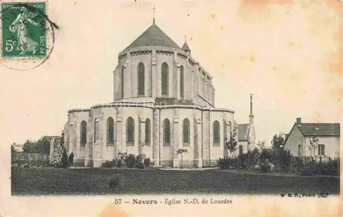 AK / Ansichtskarte NEVERS 58 Nievre Eglise N. D. de Lourdes