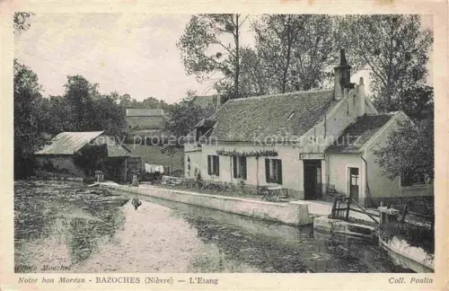AK / Ansichtskarte Bazoches Clamecy 58 Nievre L Etang