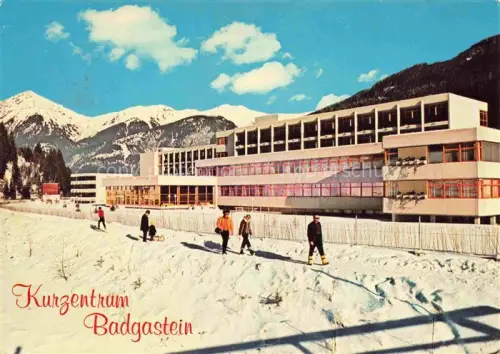 AK / Ansichtskarte BAD GASTEIN Badgastein Pinzgau Pongau AT Kurzentrum Sonderkrankenanstalt