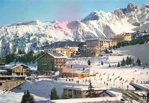 AK / Ansichtskarte Courchevel Saint-Bon-Tarentaise Albertville 73 Savoie Les grands hotels et les montagnes de la Vanoise