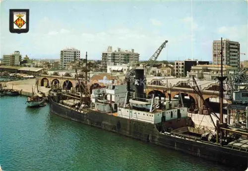 AK / Ansichtskarte Castellon de la Plana Castello de-la-Plana Valenciana ES Vistaparcial del Puerto