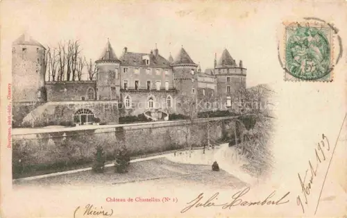 AK / Ansichtskarte Chastellux Chateau Chastellux-sur-Cure Avallon 89 Yonne 