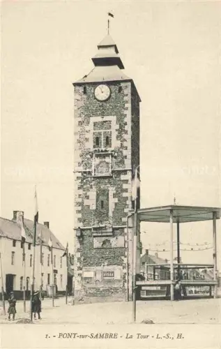 AK / Ansichtskarte Pont-sur-Sambre Avesnes-sur-Helpe 59 Nord La Tour 