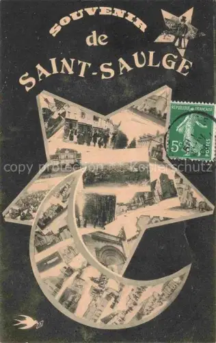 AK / Ansichtskarte Saint-Saulge NEVERS 58 Nievre Souvenir