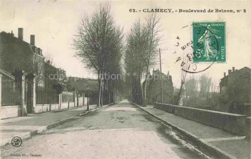 AK / Ansichtskarte CLAMECY 58 Nievre Boulevard de Brinon