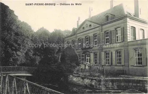 AK / Ansichtskarte Saint-Pierre-Brouck Saint-Pierrebrouck Dunkerque 59 Nord Chateau du Wetz