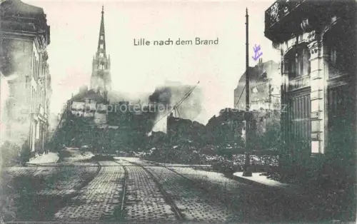 AK / Ansichtskarte LILLE 59 Nord nach Brand