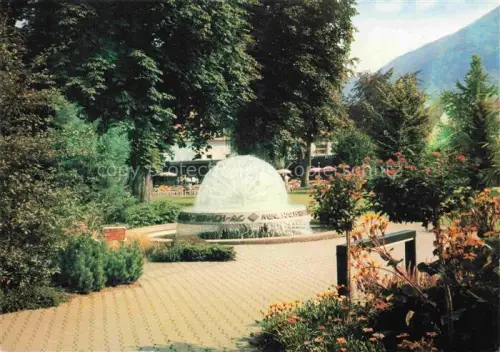 AK / Ansichtskarte Bad ueberkingen Kurpark Brunnen