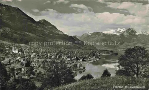 AK / Ansichtskarte Sachseln OW mit Giswilerstock