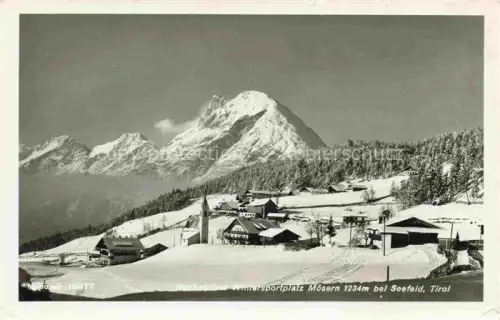 AK / Ansichtskarte Moesern Telfs Tirol AT Panorama