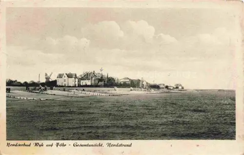 AK / Ansichtskarte WYK  FoeHR Nordfriesland Panorama Nordstrand