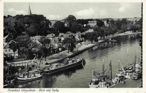 AK / Ansichtskarte ECKERNFoeRDE Ostseebad Blick auf Borby