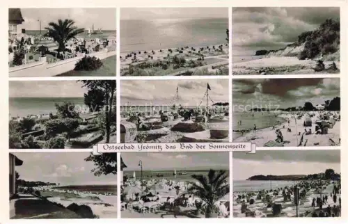 AK / Ansichtskarte GRoeMITZ Ostseebad Promenade Strand Steikkueste Terrasse Badespass