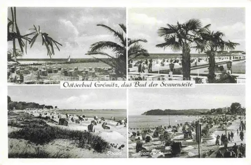 AK / Ansichtskarte GRoeMITZ Ostseebad Strand Promenade