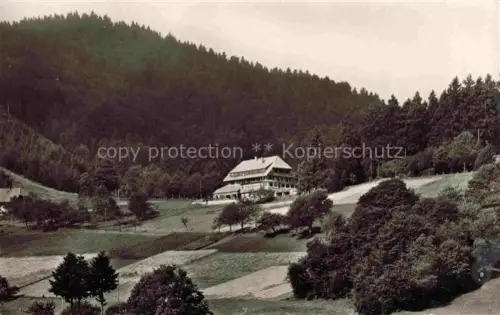 AK / Ansichtskarte Neuenweg Kleines Wiesental BW Gasthaus Haldenhof