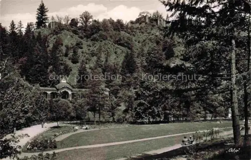 AK / Ansichtskarte Bad Berneck Kurpark