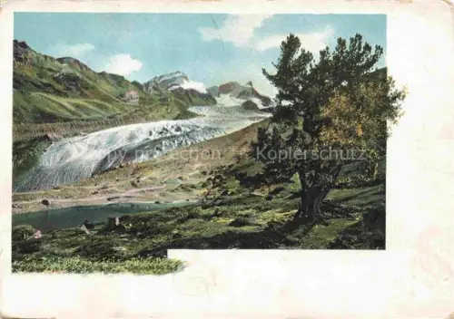 AK / Ansichtskarte Gletscher Ferner Glacier Glaciar Ghiacciaio-- Morteratsch Schweiz