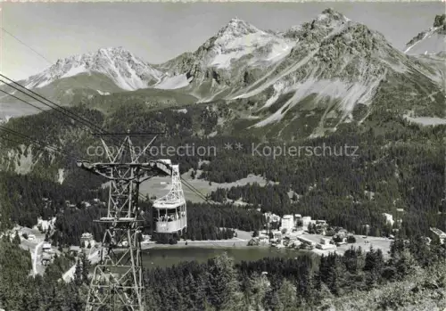 AK / Ansichtskarte SEILBAHN Cable-Car Telepherique Arosa Weisshorn 