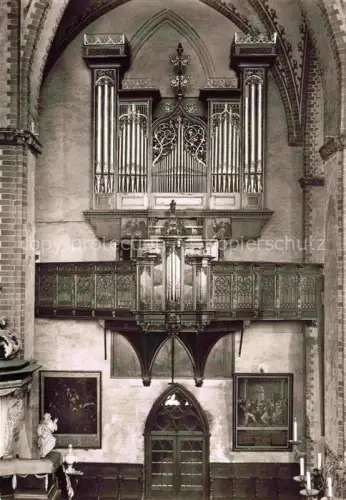 AK / Ansichtskarte Orgel Kirchenorgel Organ Orgue Luebeck St. Jacobkirche 