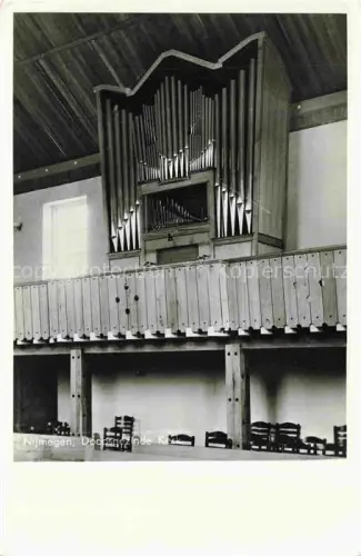 AK / Ansichtskarte Orgel Kirchenorgel Organ Orgue Nijmegen Diipsgezinde Kerk Schweden 