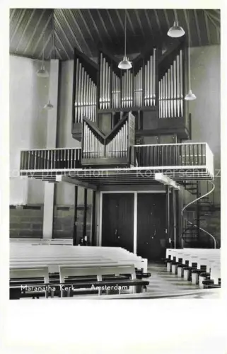 AK / Ansichtskarte Orgel Kirchenorgel Organ Orgue Amsterdam Ned Herv. Kerk Holland 
