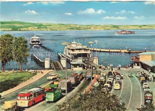 AK / Ansichtskarte Faehre Ferry Bac Traghetto-- Konstanz Meersburg am Bodensee 