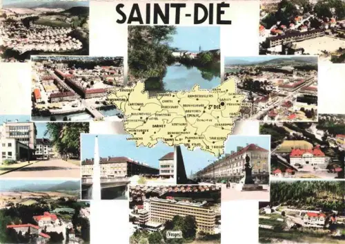 AK / Ansichtskarte Saint-Die-des-Vosges 88 Vosges Vue partielle