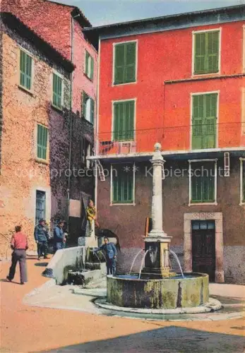AK / Ansichtskarte Gattieres GRAssE 06 Alpes-Maritimes La Fontaine